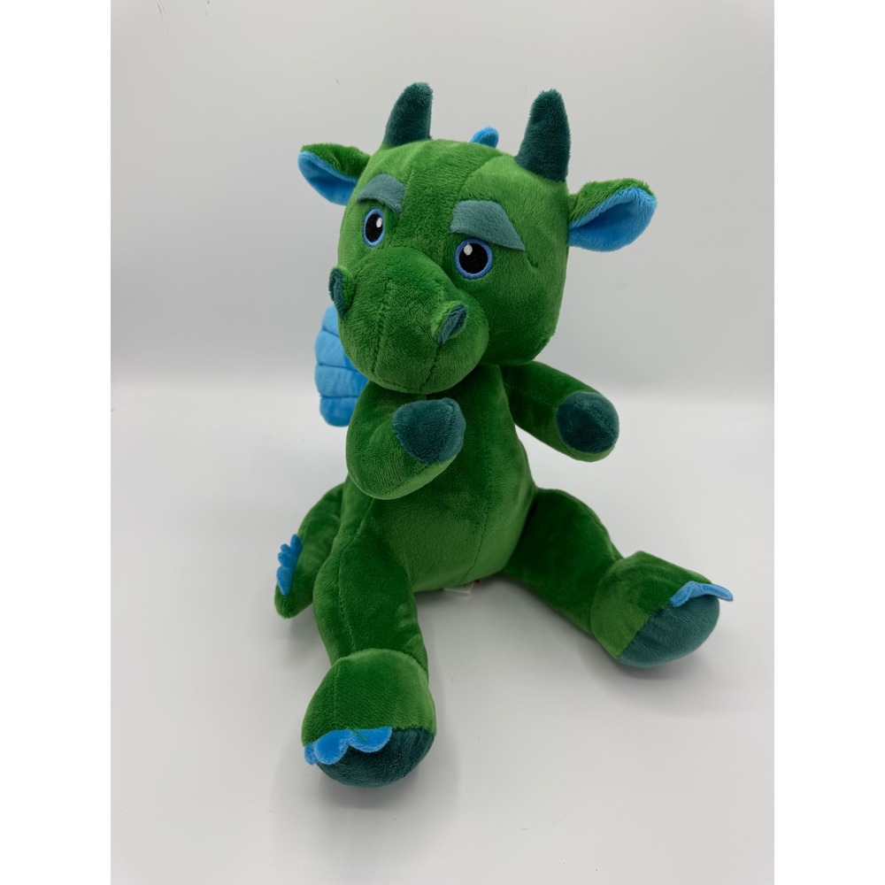 Progressive Plush Drake the Dragon Green Blue Stuffed Animal Toy 390190 2024